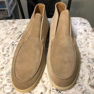 Loro Piana Open Walk suede shoes